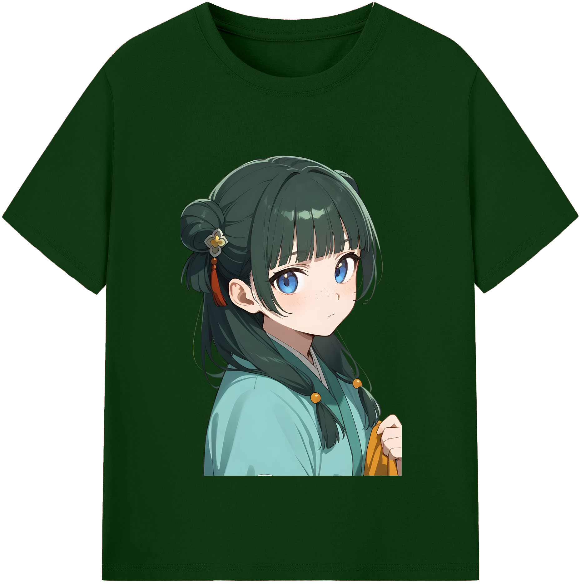 （画像用） 薬屋のひとりごと The Apothecary Diaries 綿100％半袖Tシャツ（フロントプリント）